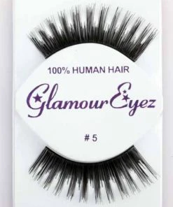 Dotsy's Entertainment Co. Glamour Eyez Black Eyelashes Halloween Costume Accessory #5 Teeth And Eyelashes