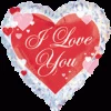 SKS 18" I Love You Foil Balloon