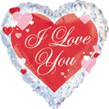 SKS 18" I Love You Foil Balloon