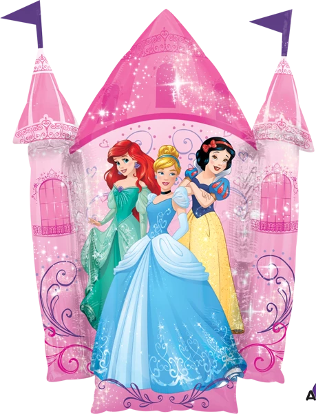 SKS Disney Princess Castle SuperShape Balloon 3 SKS Disney Princess Castle SuperShape Balloon