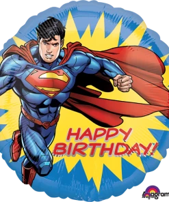SKS Superhero 18" Superman Birthday Balloon