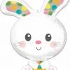 Anagram Balloons SPOTTED BUNNY 29" SHAPE Foil Balloon Easter Rabbit The Easter Collection
