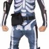 Dotsy's Entertainment Co. SKULL TROOPER YOUTH SIZE 8-10 FORTNITE