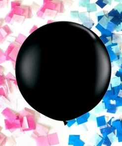 SKS 36" Black Gender Reveal Balloon