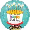 SKS Striped Birthday Candles Sing-A-Tune