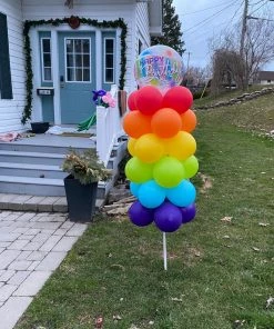 Dotsy's Entertainment Co. Graduation Outdoor Balloon Yard Art !