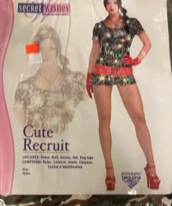 Dotsy's Entertainment Co. Cute Recruit Adult Small Costume