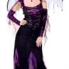 Dotsy's Entertainment Co. Women's Costumes Paper Magic Fallen Angel Costume Small Adult