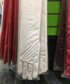 SKS White Formal Gloves