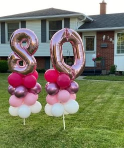 Dotsy's Entertainment Co. Graduation Outdoor Balloon Yard Art !