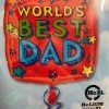 SKS 18” World’s Best Dad Balloon