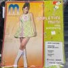 Dotsy's Entertainment Co. Appletini Mini Dress 60's 70's Adult Costume Small Women's Costumes