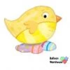 Dotsy's Entertainment Co. Chick And Eggs Foil Balloon
