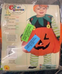 Dotsy's Entertainment Co. Childs Pumpkin Costume Toddler Kid's Halloween Costumes