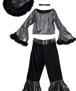 Dotsy's Entertainment Co. California Costumes Hip Witch Child Halloween Costume Large