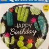 SKS 18” Happy Birthday Cactus Balloon 1 SKS 18” Happy Birthday Cactus Balloon