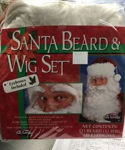 Fun World Hair Santa Beard Set