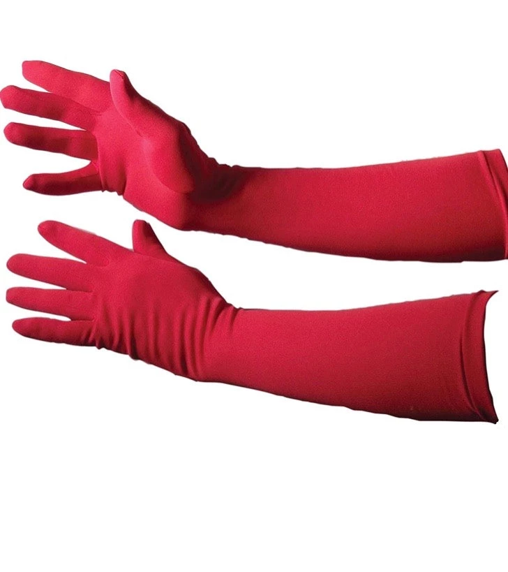 SKS Long Red Gloves The Roaring 20's Collection 3 SKS Long Red Gloves The Roaring 20's Collection