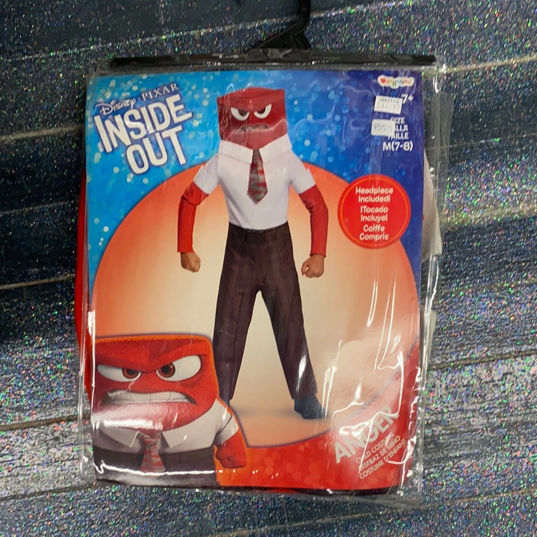 Dotsy's Entertainment Co. Anger Costume From Inside Out Movie (child) 3 Dotsy's Entertainment Co. Anger Costume From Inside Out Movie (child)