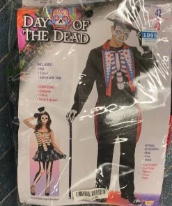 Dotsy's Entertainment Co. Men's Costumes Day Of The Dead Costume (adult)