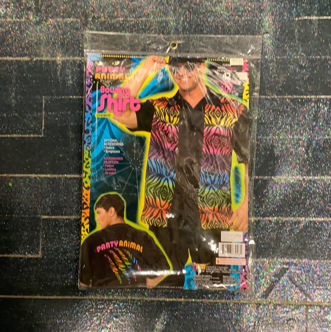 Dotsy's Entertainment Co. Men's Costumes 80's Costume Party Animal Bowling Shirt (adult) 3 Dotsy's Entertainment Co. Men's Costumes 80's Costume Party Animal Bowling Shirt (adult)