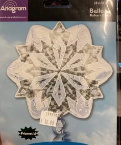 SKS 18” Snow Flake Balloon The Christmas Collection