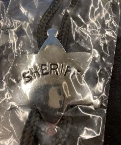 Rubies Sheriff Cowboy String Tie The Wild West Collection