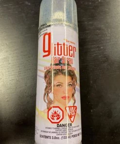 Dotsy's Entertainment Co. Blue Glitter Hair Spray