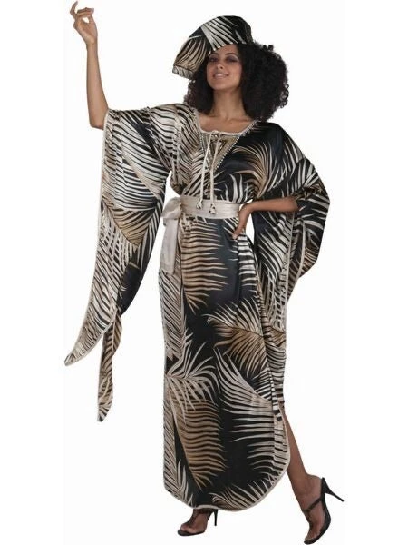 Dotsy's Entertainment Co. African Queen Adult Halloween Costume Any Size Women's Costumes 3 Dotsy's Entertainment Co. African Queen Adult Halloween Costume Any Size Women's Costumes