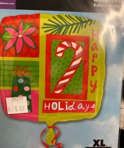 SKS The Christmas Collection 18” Happy Holidays Balloon