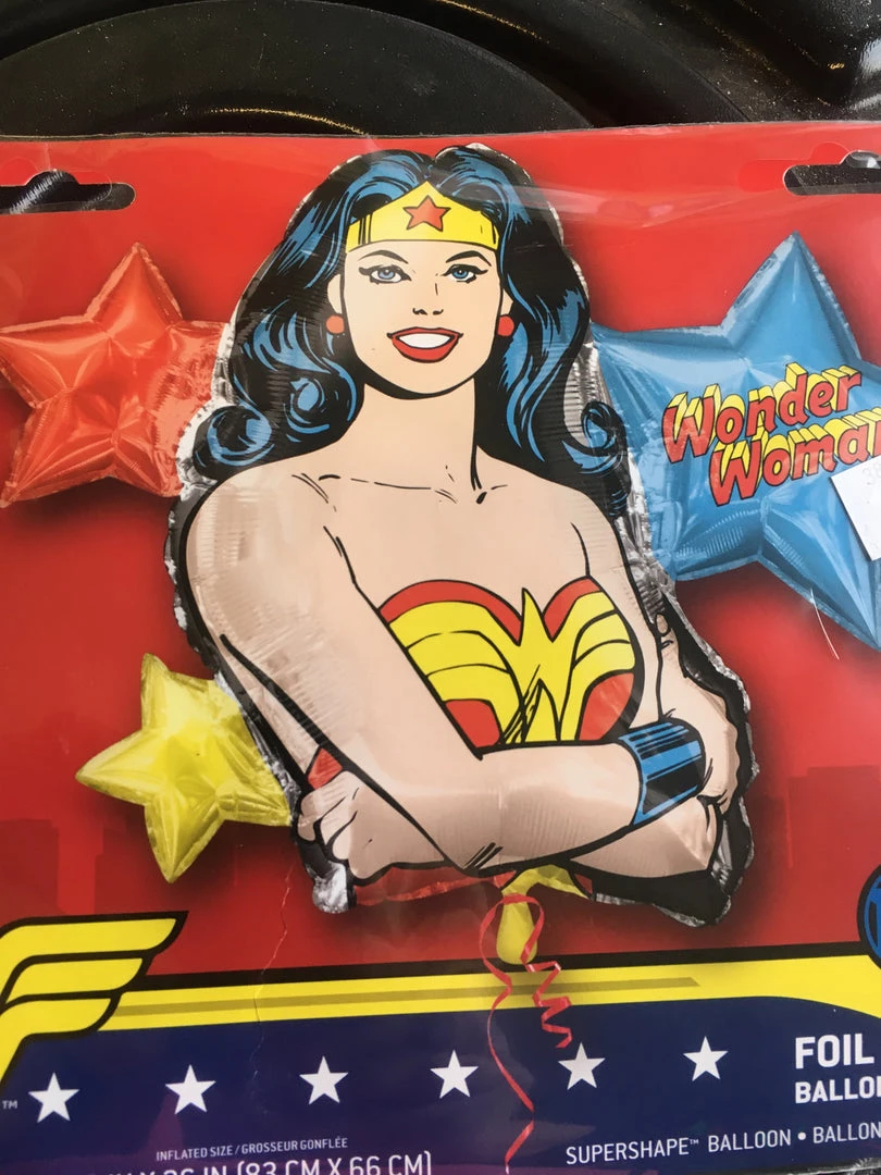 Dotsy's Entertainment Co. 33” Wonder Woman Foil Balloon The Valentine's Day Collection 3 Dotsy's Entertainment Co. 33” Wonder Woman Foil Balloon The Valentine's Day Collection