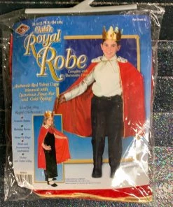 Dotsy's Entertainment Co. Child’s Royal Robe Kid's Halloween Costumes