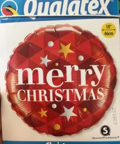 Dotsy's Entertainment Co. Merry Christmas 18” Foil Balloon