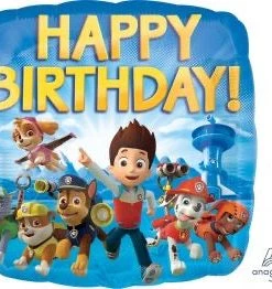 Dotsy's Entertainment Co. 18 In Foil Balloon Paw Patrol Happy Birthday