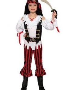 Dotsy's Entertainment Co. Kid's Halloween Costumes Forum Novelties Pirate Lass Costume Child Small
