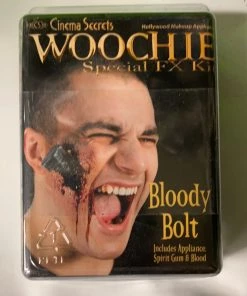 Dotsy's Entertainment Co. Bloody Bolt Special FX Prosthetic Woochie Cinema Secrets
