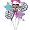 Dotsy's Entertainment Co. LOL Surprise Doll Balloon Bouquet