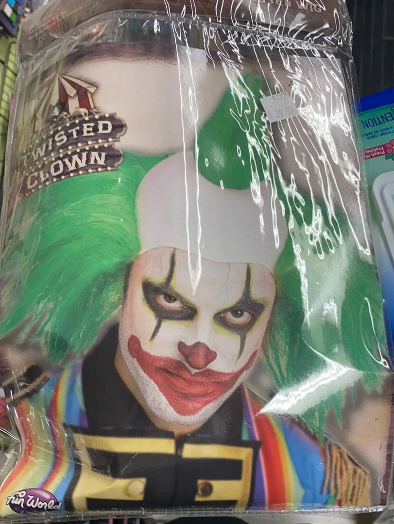 Dotsy's Entertainment Co. Green Clown Wig 3 Dotsy's Entertainment Co. Green Clown Wig