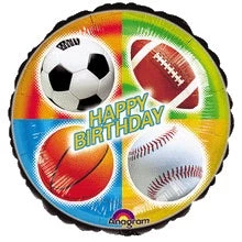 SKS 18" Sports Birthday VIP Balloon