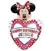 Dotsy's Entertainment Co. Minnie Mouse Customizable Foil Balloon Birthday