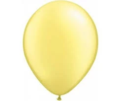 SKS Lemon Chiffon 11" Latex Balloon 3 SKS Lemon Chiffon 11" Latex Balloon