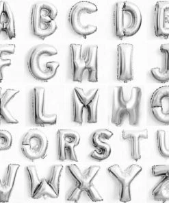 SKS Letter Balloons - Silver 36"