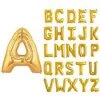 SKS Letter Balloons - Gold 36" 1 SKS Letter Balloons - Gold 36"