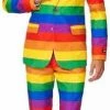 Men's Costumes Opposuits SUITMEISTER LARGE RAINBOW Mens Suit