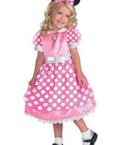 Disquise Pink Minnie Mouse Classic Tutu Costume Small 2T