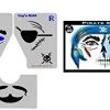 ProAiir Pirate Skull Stencil Eyes - Child