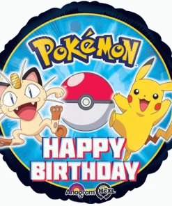 SKS 18” Happy Birthday Pokémon Balloon