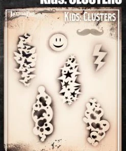 ProAiir Wiser's Kids Clusters Tattoo Pro Stencil Wiser's Tattoo Pro Stencils
