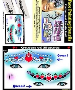 ProAiir Queen Of Hearts Stencil Eyes