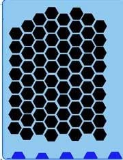 ProAiir QEZ Stencil - Honey Comb
